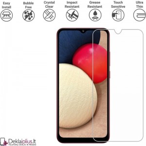 Apsauginis ekrano stiklas (Samsung A02S)